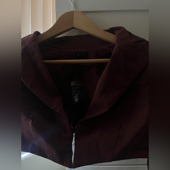 Cropped blazer - Picture 3 of 4